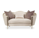 AICO Villa Cherie Loveseat in Hazelnut