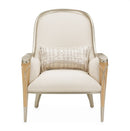 AICO Villa Cherie Accent Chair in Caramel