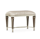 AICO Villa Cherie Ottoman in Hazelnut