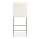 AICO Furniture State St.Counter Height Chair in Glossy White