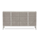 AICO Lanterna Dresser in Silver Mist