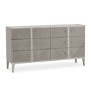 AICO Lanterna Dresser in Silver Mist
