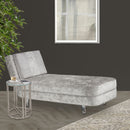 AICO Lanterna Chairside Table in Silver Mist