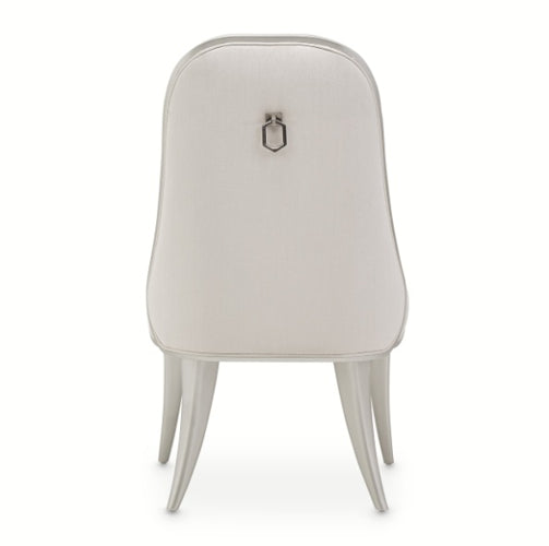 AICO Furniture Penthouse Side Chair (Set of 2) in Ash Gray