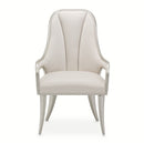 AICO Furniture Penthouse Arm Chair (Set of 2) in Ash Gray