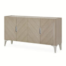 AICO Furniture Penthouse Sideboard in Ash Gray