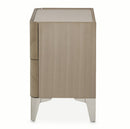 AICO Furniture Penthouse Nightstand in Ash Gray