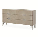 AICO Furniture Penthouse Dresser in Ash Gray
