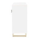 AICO Furniture Palm Gate Sideboard in Cloud White