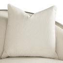 Aico London Place Loveseat in Light Champagne
