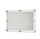AICO Furniture Penthouse Wall Mirror in Ash Gray image