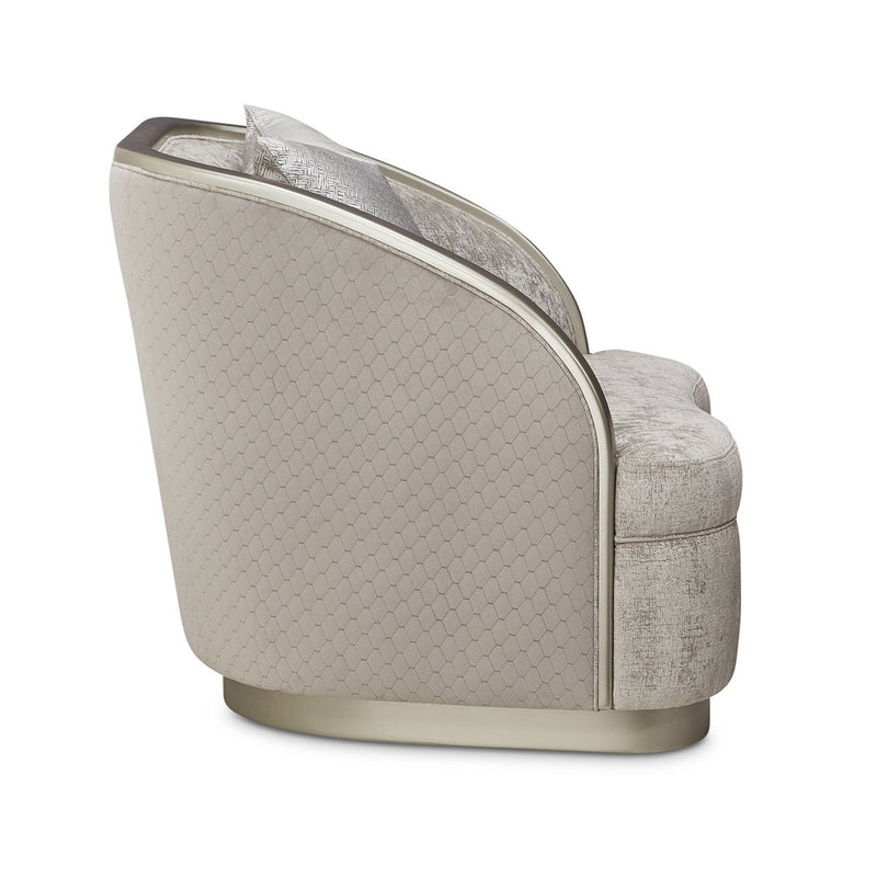 AICO Lanna Matching Chair in Storm Silver Mist