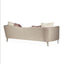 AICO Furniture Linea Sofa in Silver Mist