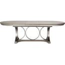 AICO Eclipse Oval Dining Table in Moonlight
