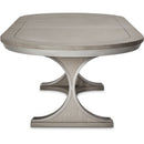 AICO Eclipse Oval Dining Table in Moonlight