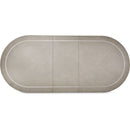 AICO Eclipse Oval Dining Table in Moonlight