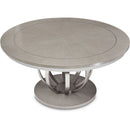 AICO Eclipse Round Dining Table in Moonlight