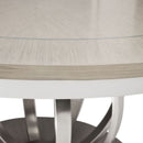 AICO Eclipse Round Dining Table in Moonlight