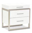 AICO Marquee Nightstand in Cloud White image