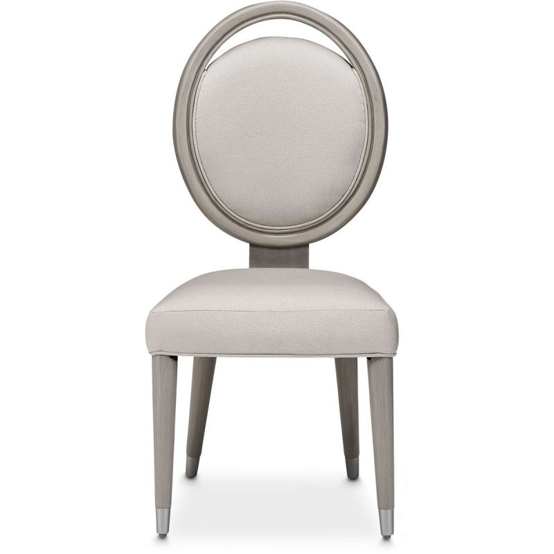 AICO Eclipse Side Chair (Set of 2) in Moonlight
