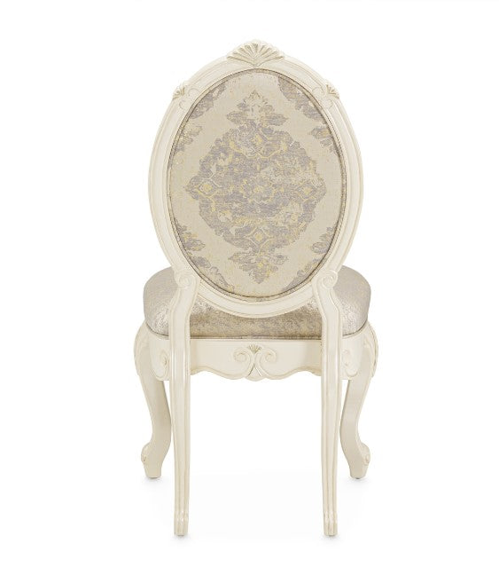 AICO Lavelle Side Chair in Classic Pearl (Set of 2)