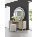 AICO Eclipse Vanity Stool in Moonlight