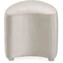 AICO Eclipse Vanity Stool in Moonlight