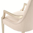 AICO Malibu Crest Arm Chair in Chardonnay (Set of 2)