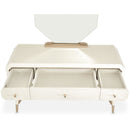 AICO La Rachelle Vanity Desk in Medium Champagne