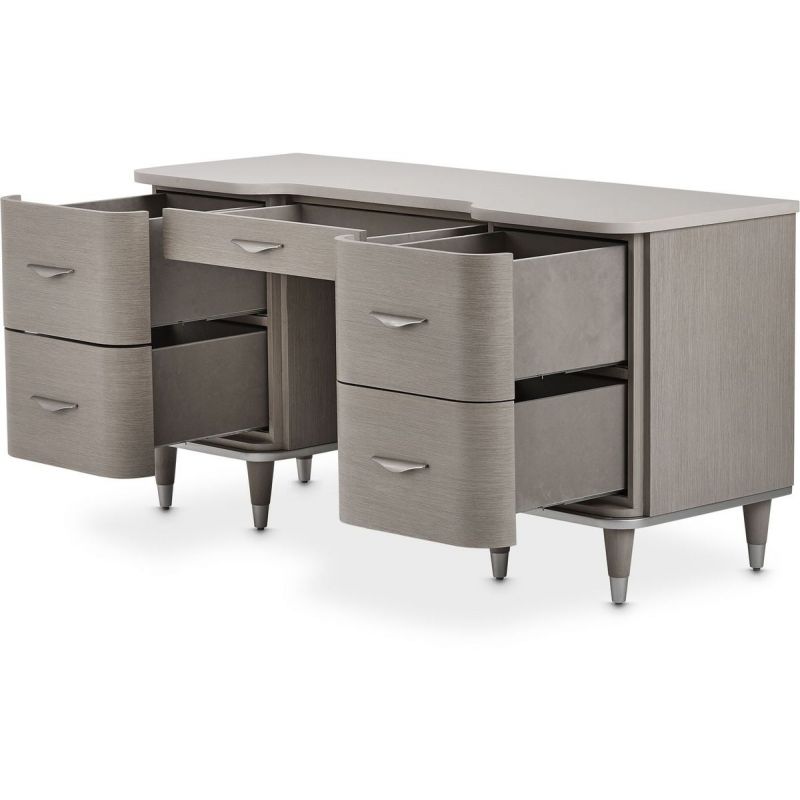 AICO Eclipse Vanity/Writing Desk in Moonlight
