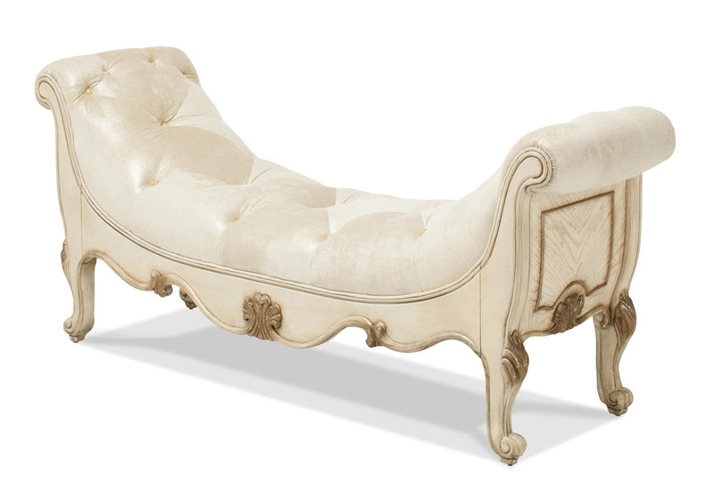 Aico Platine de Royale Bed Bench in Champagne 09904-201 image