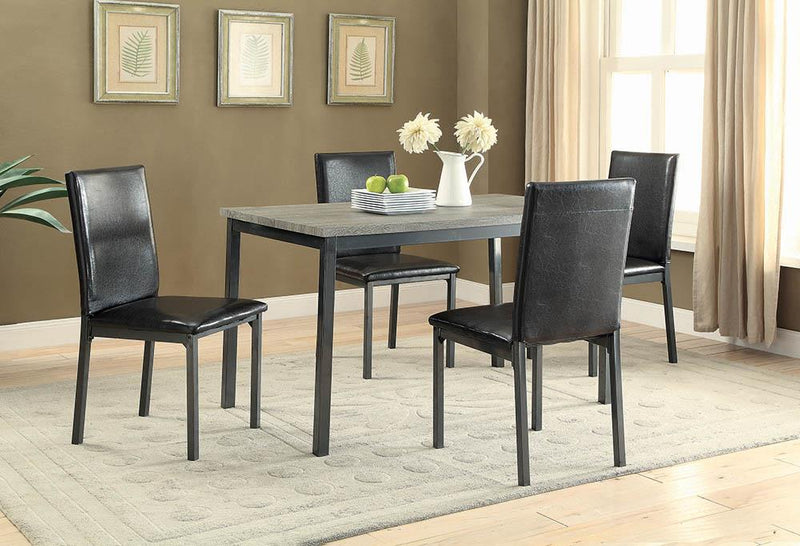 Garza Black Dining Table image