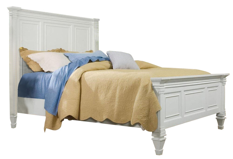 Magnussen Furniture Ashby Queen Panel Bed in Patina White 71960Q image
