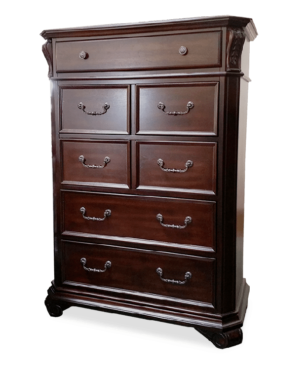 New Classic Emilie 7 Drawer Chest in English Tudor BH1841-070 image