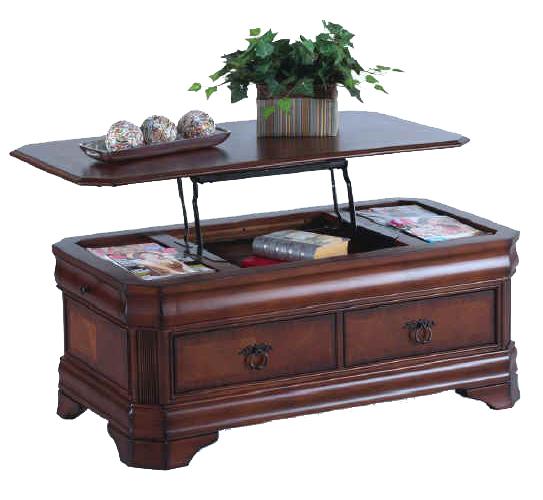 New Classic Sheridan Lift Top Cocktail Table in Burnished Cherry TH005-15 image