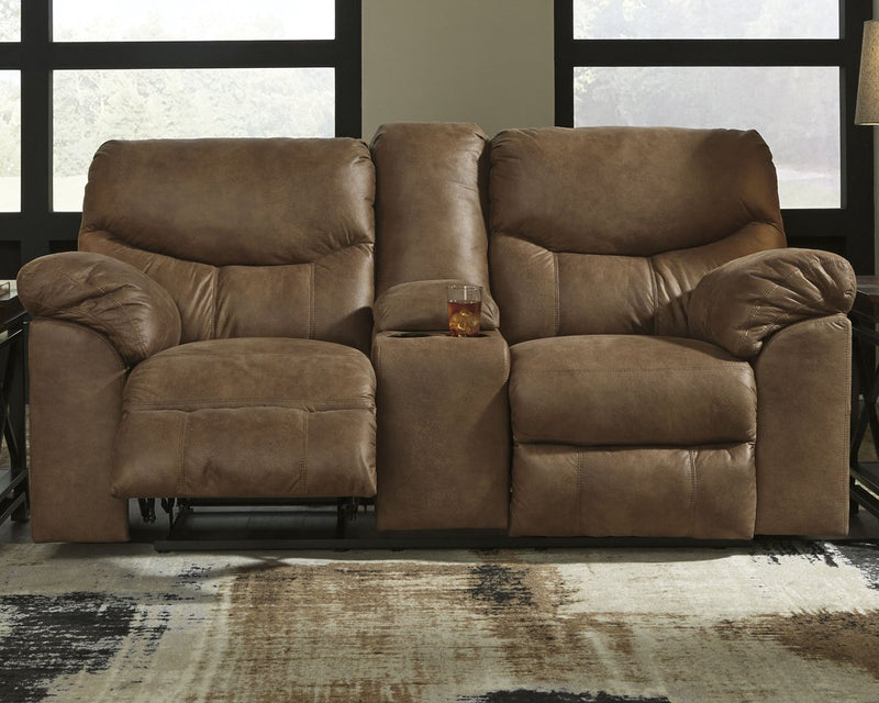 Boxberg Power Reclining Loveseat with Console image