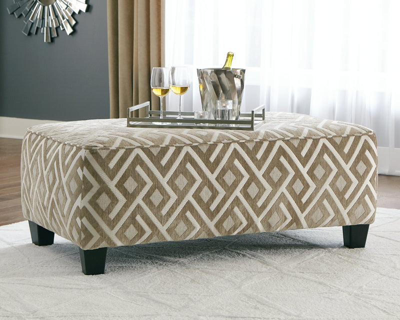 Dovemont Oversized Accent Ottoman image