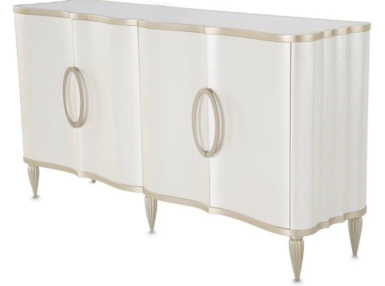 AICO Furniture London Place Sideboard in Creamy Pearl image