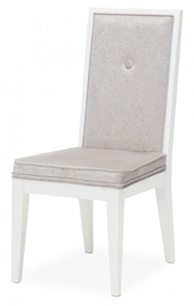Aico Furniture Horizons Side Chair in Cloud White (Set of 2) 9012603-108 image