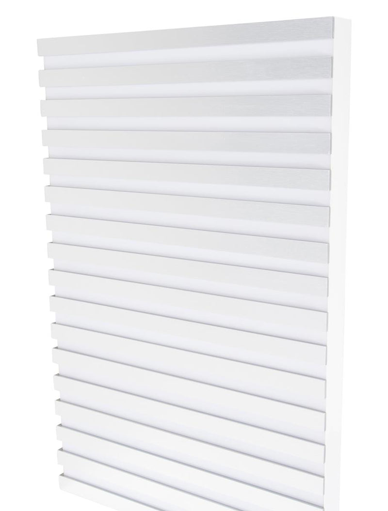 Aico Horizons Left Side Facing Decorative Panel with LED Lights in Cloud White 9012641L-108 image