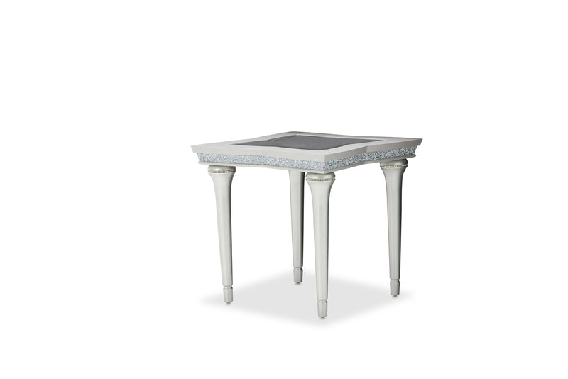 AICO Melrose Plaza End Table in Dove 9019202-118 image