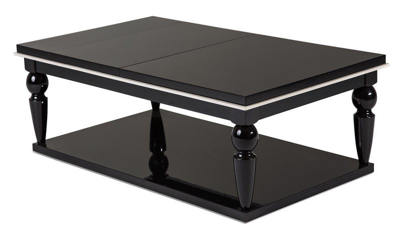 AICO Sky Tower Cocktail Table in Black Ice 9025601-805 CLOSEOUT image
