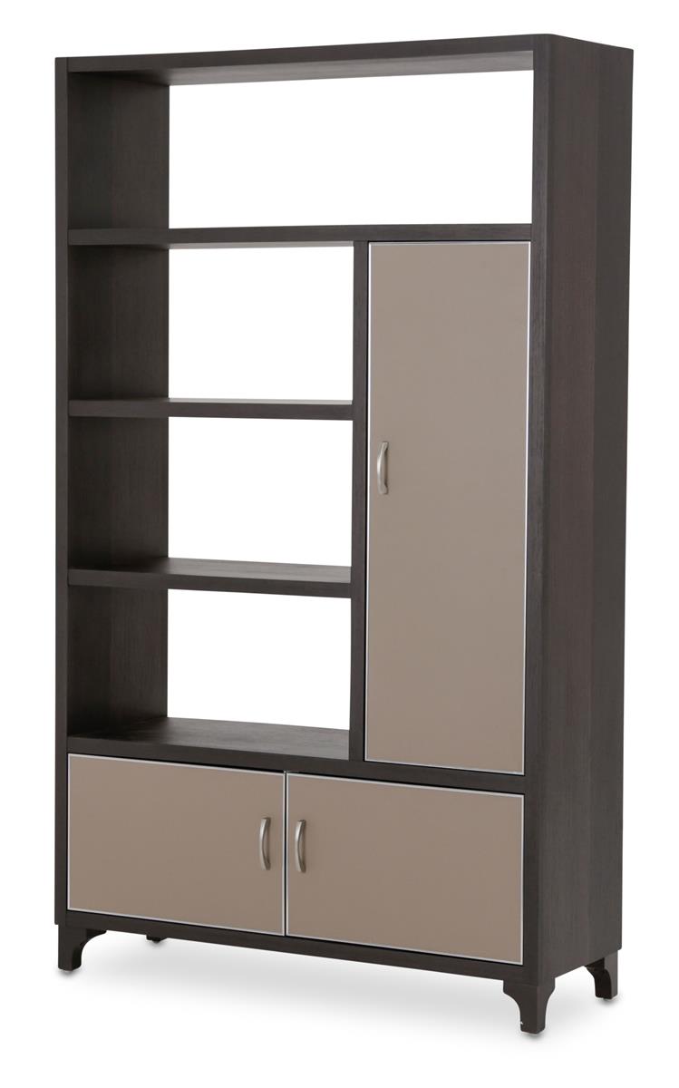 Aico 21 Cosmopolitan Right Bookcase in Umber/Taupe 9029098R-212 image