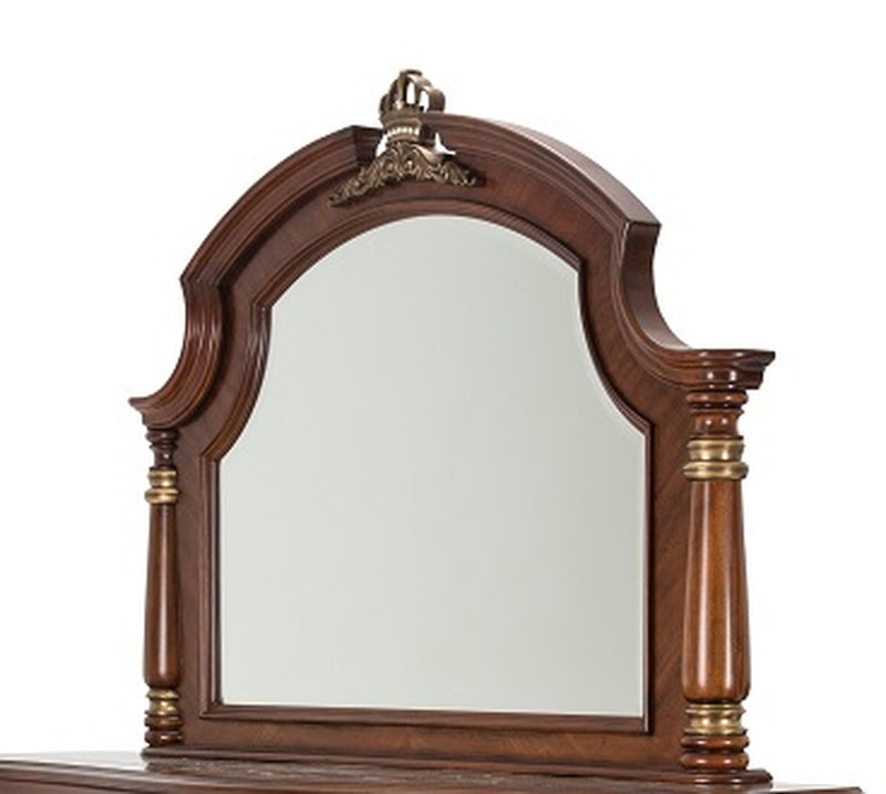 AICO Grand Masterpiece Dresser Mirror in Royal Sienna 9050060-402 CLOSEOUT image