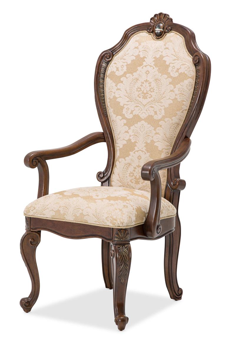 Aico Bella Veneto Arm Chair in Cognac (Set of 2) 9051004-202 image