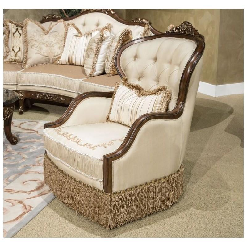 Aico Furniture Villa Di Como Accent Chair in Moonlight 9053834-CREAM-115 image
