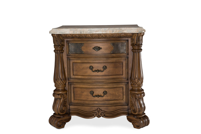 Aico Eden's Paradise Nightstand in Ginger 9055040-211 image