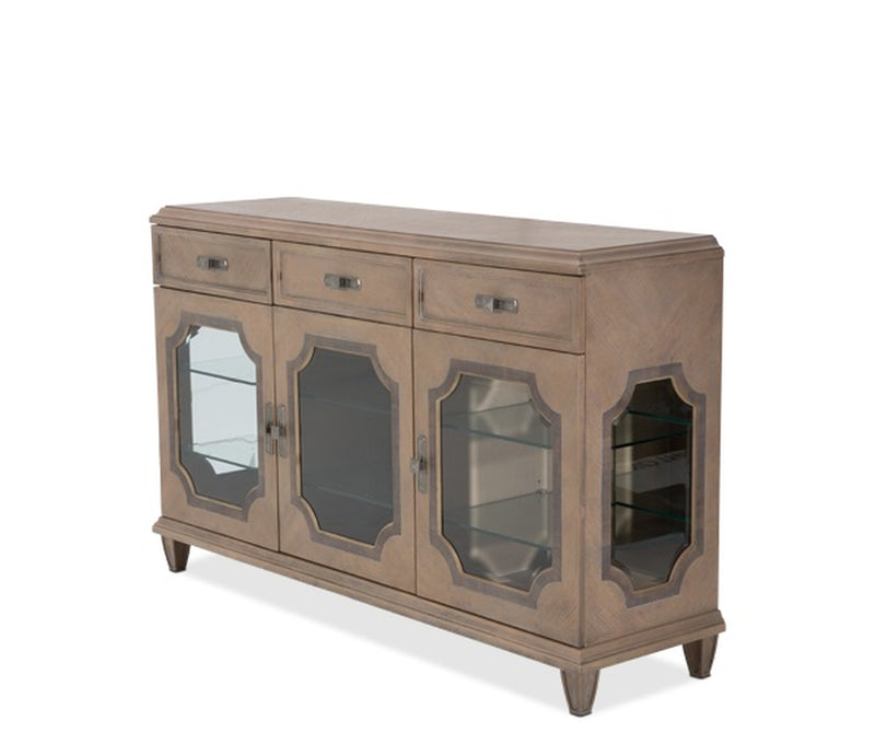 AICO Tangier Coast Sideboard in Desert Sand 9080007-100 CLOSEOUT image