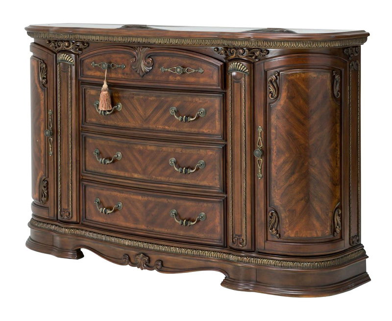 Aico Bella Veneto 4 Drawer Dresser in Cognac 9051050-202 image