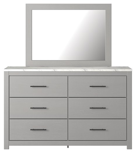 Cottonburg Dresser and Mirror image